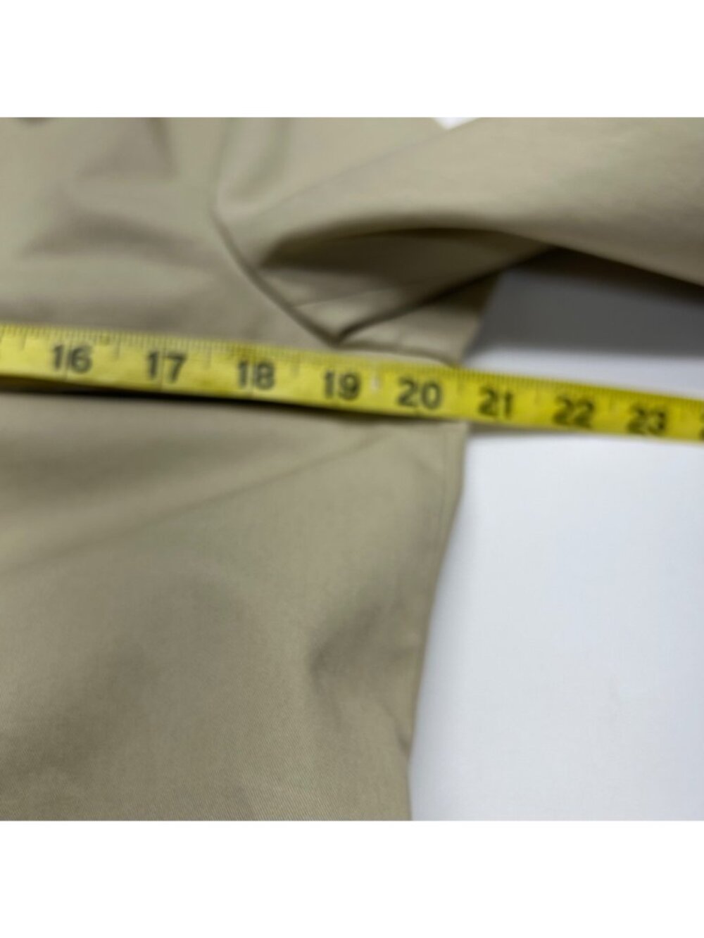 Lacoste Vintage Womens Beige Double-Breasted Trench Coat With Belted Waist & Bac - Picture 11 of 16